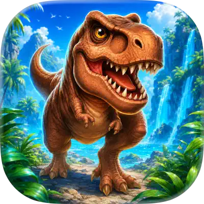 Dino Merge: Lost Island app artwork