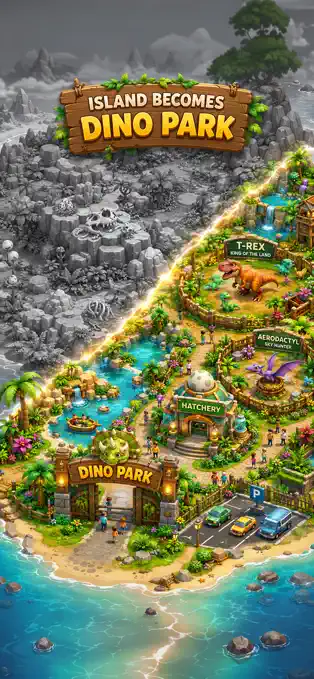 Dino sanctuary expanding across the Lost Island